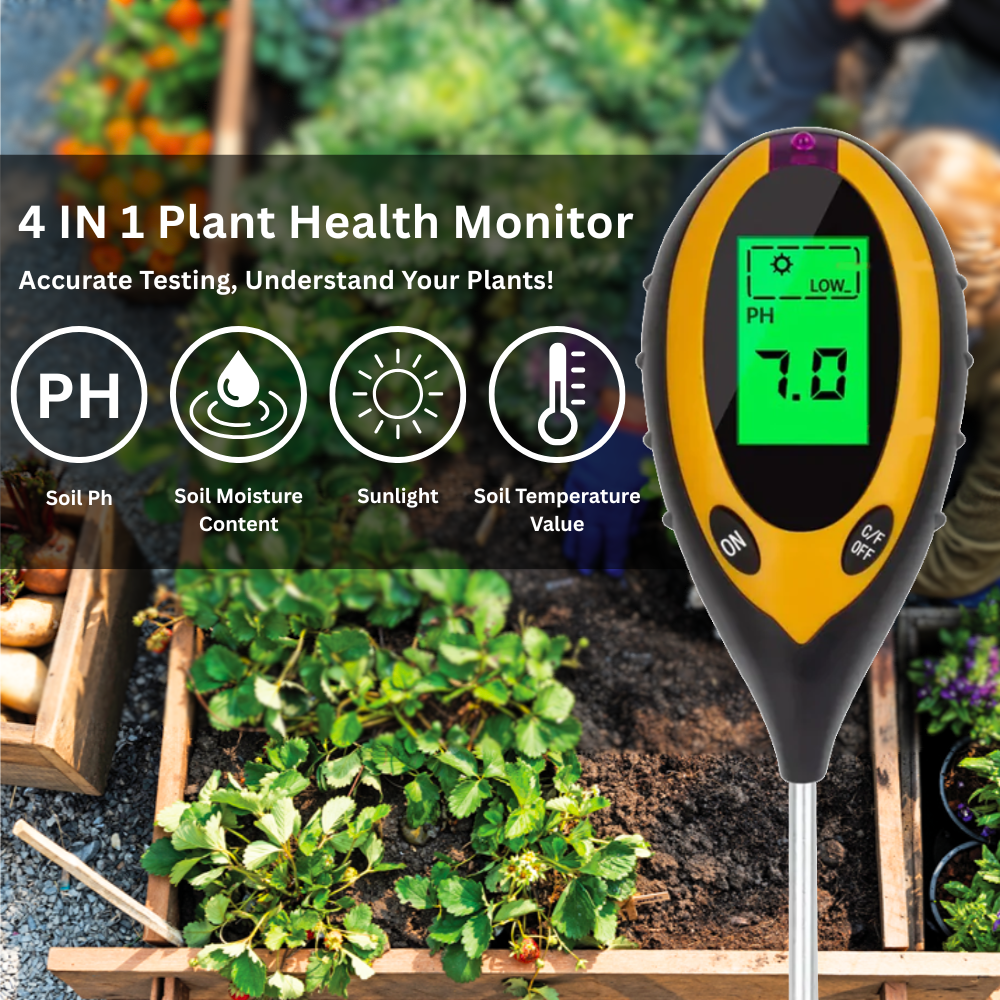 4 In 1 Plant Health Monitor