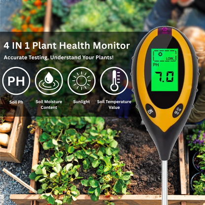 4 In 1 Plant Health Monitor